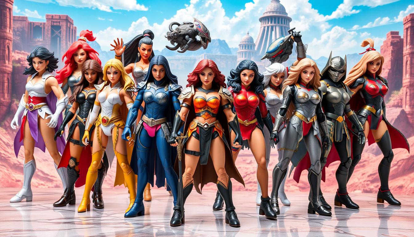Actiom Figures: Personagens Femininas