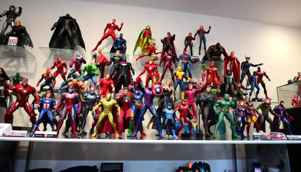 Coleção de Action Figures