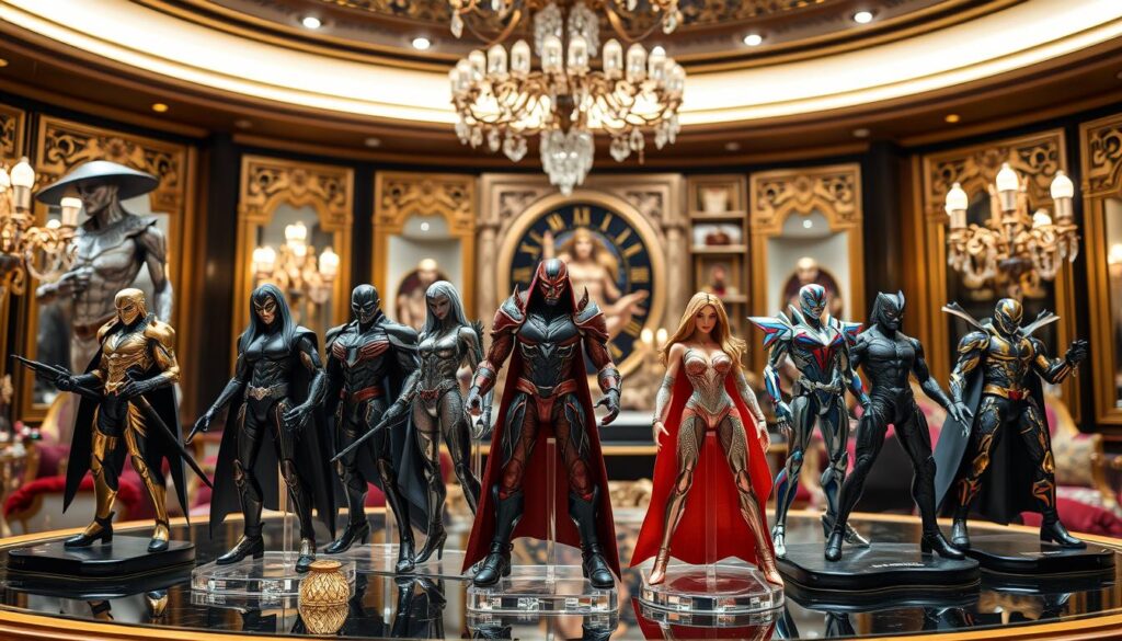 action figures de luxo
