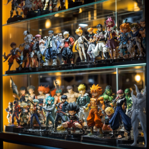 Expositor Action Figures Anime