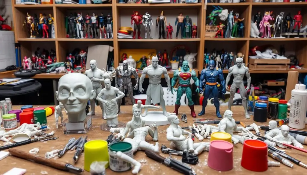 fabricação de action figures